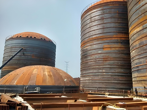 珲春焦粉钢板仓